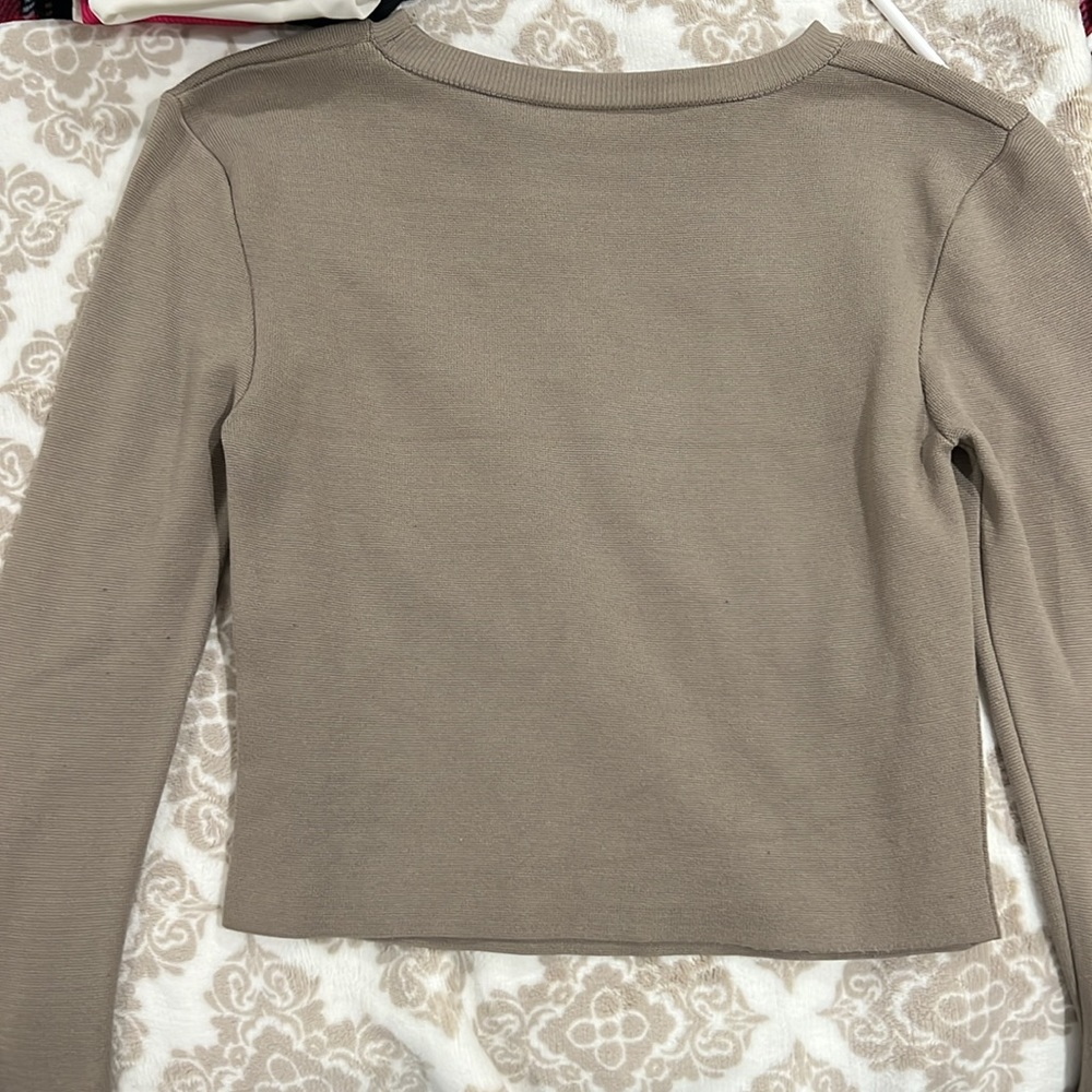 Elegant Beige Zara Small Top - Picture 5 of 5